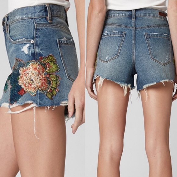 Blank NYC The Barrow Vintage High Rise Short 26 - Picture 2 of 8